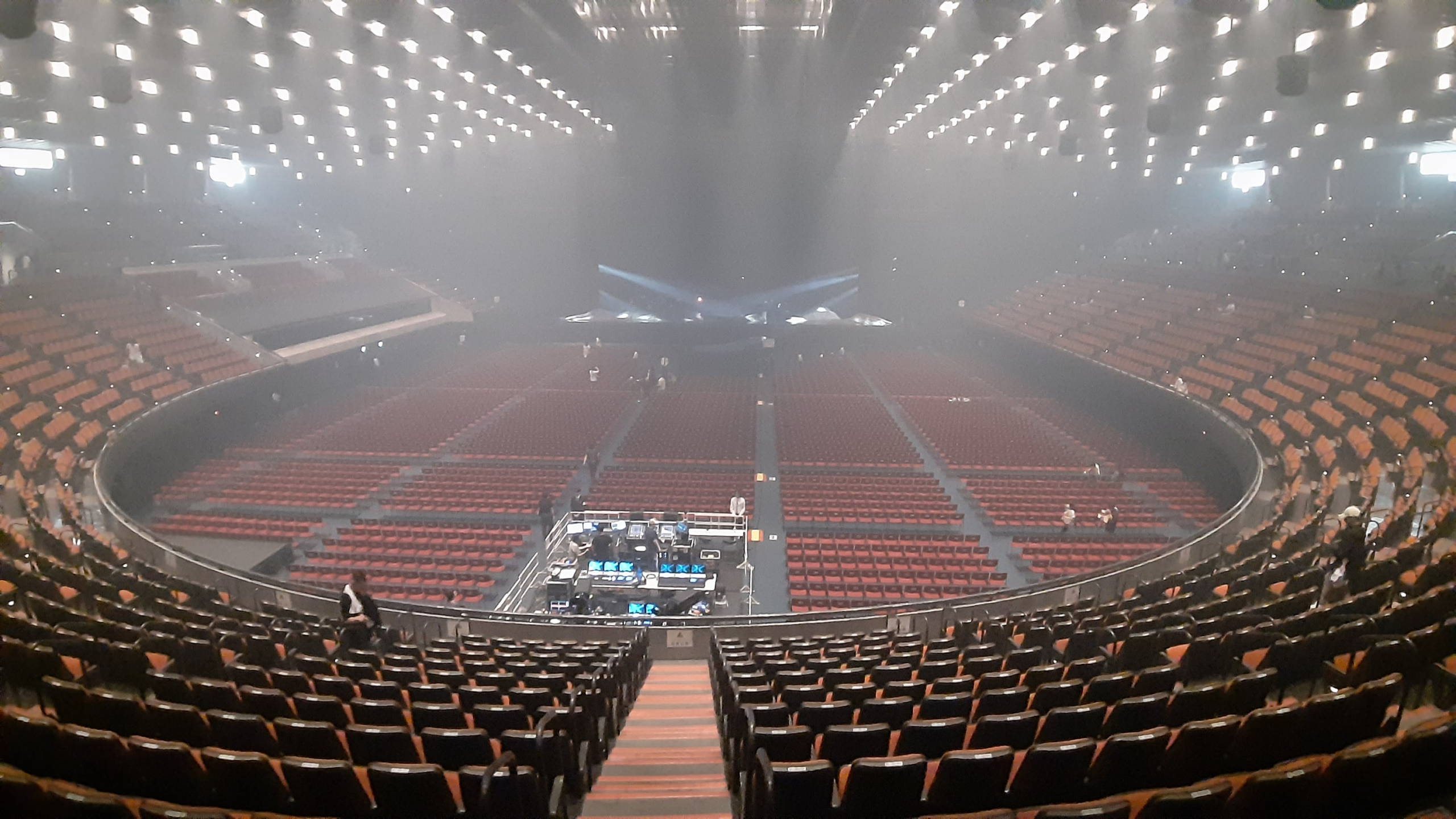 宇多田ヒカル　大阪城ホール　開演前２