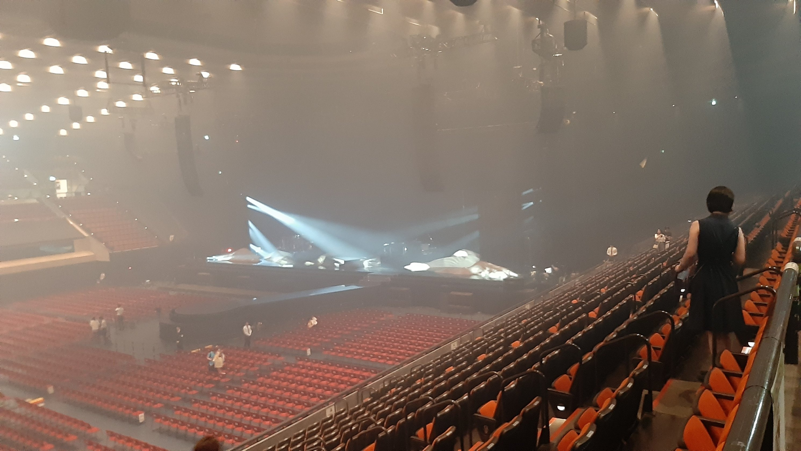 宇多田ヒカル　大阪城ホール　開演前4